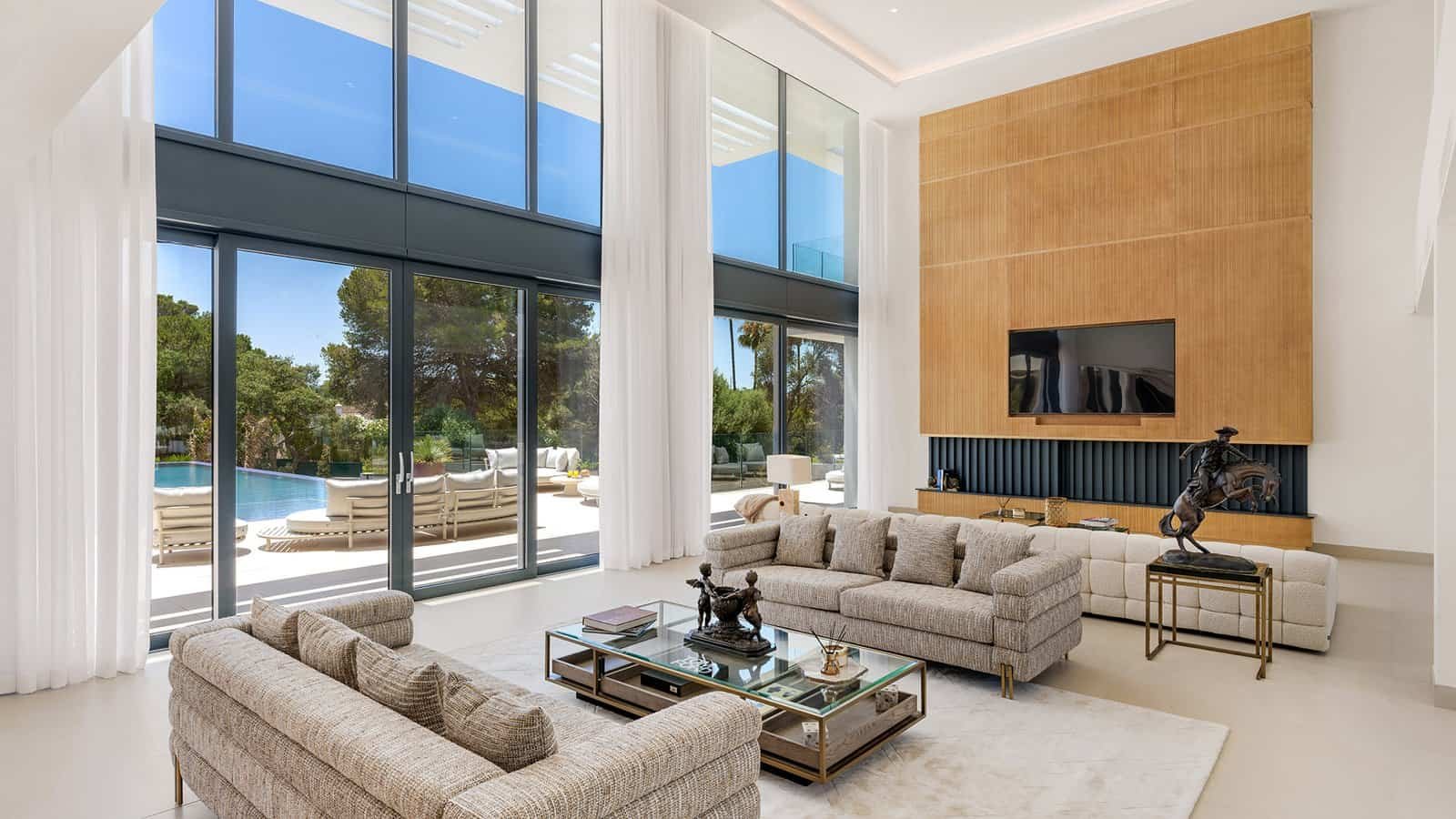 Living Room At La Colina, For Sale With Verdin Sotogrande At 13,450,000€