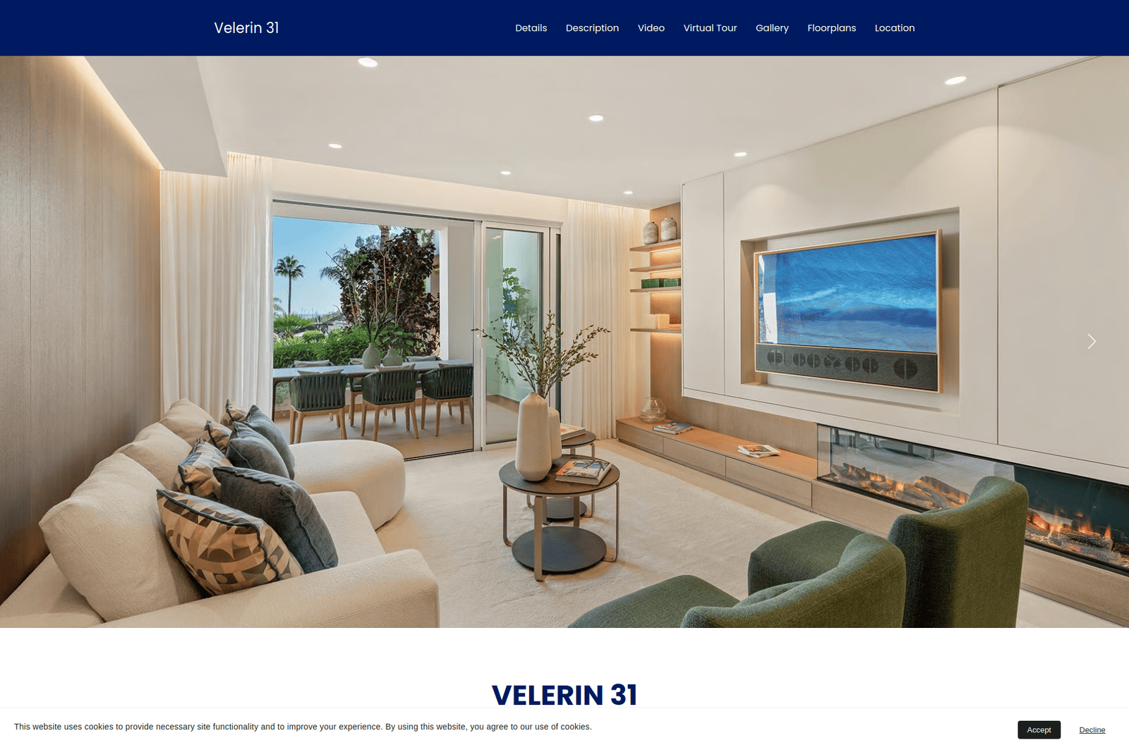 Custom Property Website